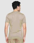 Nevada Flat Knit Kaos Kerah Lengan Pendek Pria