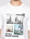 Nevada Photoprint Futuristic Kaos Lengan Pendek Pria