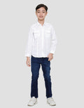 Cardinal Kids Boy Double Pocket Kemeja Anak Laki-Laki