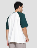 Nevada Raglan Wording Two Tone Men's T-Shirt