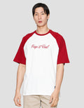 Nevada Raglan Wording Two Tone Men's T-Shirt