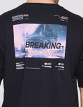 Nevada Front Back Wording Photoprint Kaos Lengan Pendek Pria