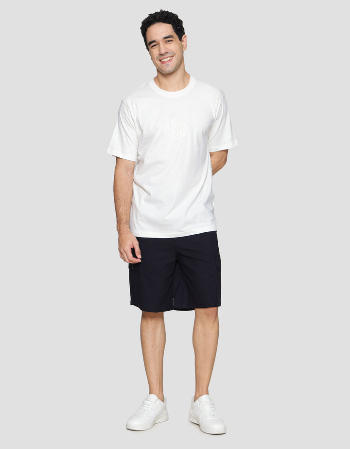 Nevada Print Hd Kaos Lengan Pendek Pria