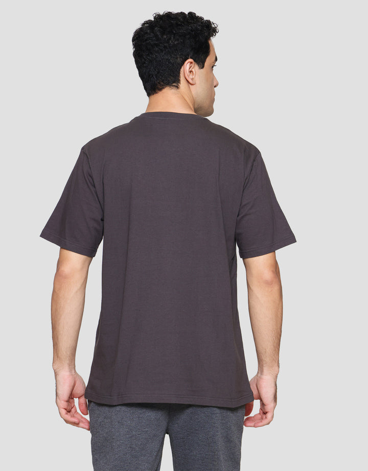 Nevada Print Hd Kaos Lengan Pendek Pria