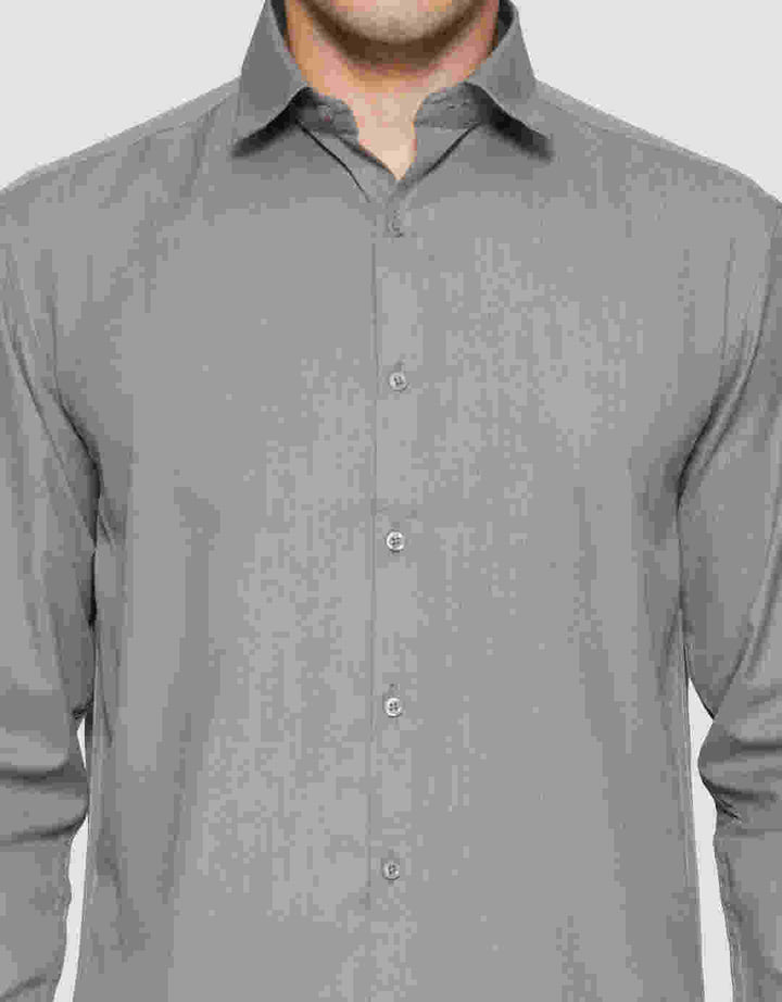 Cole Solid Slim Filafil Pb Cvc Kemeja Lengan Panjang Pria