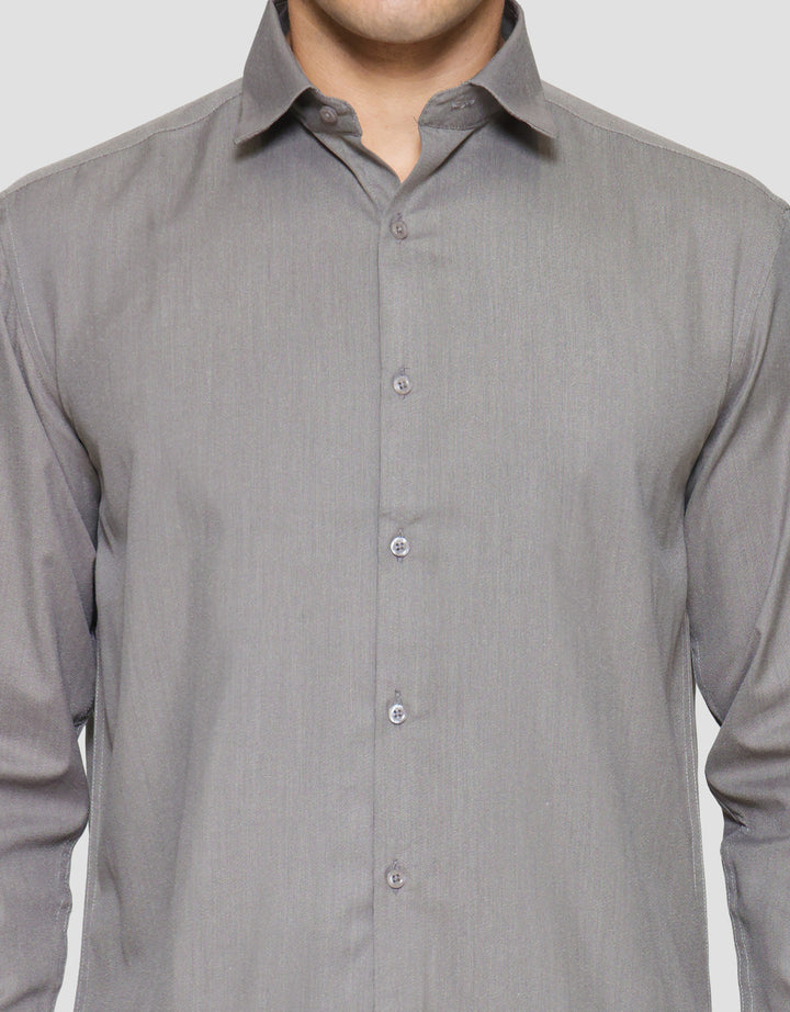 Cole Solid Slim Filafil Pb Cvc Kemeja Lengan Panjang Pria