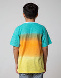 Aero Kids Short Sleeve Printnofloc Regular Slub California Vibes