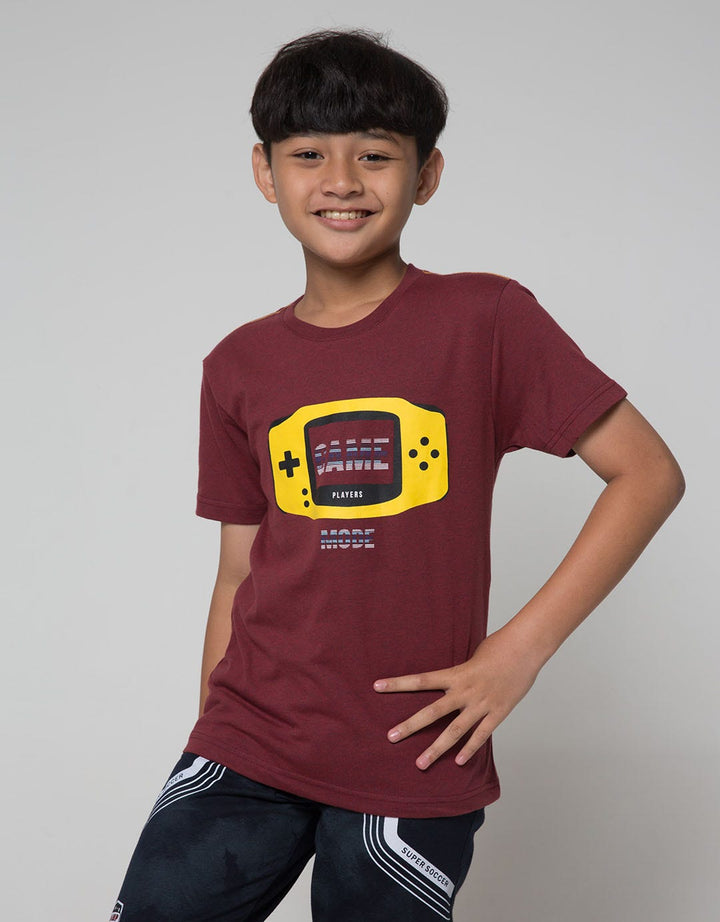 Aero Robot Print Kaos Anak Laki-Laki