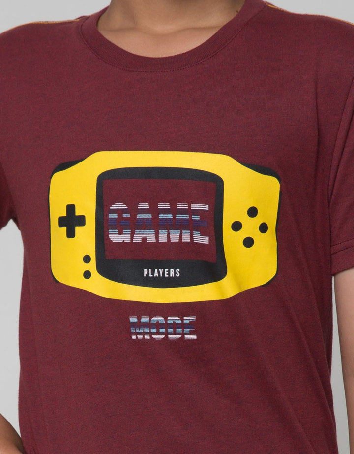 Aero Robot Print Kaos Anak Laki-Laki