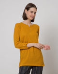 LS V BUTTONS LEATHER J