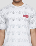 Disney Print Mickey Mouse Face Kaos Pria