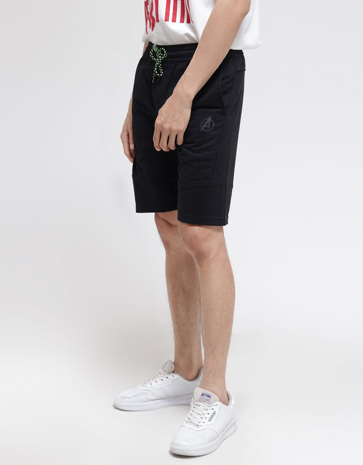 Marvel Avg Zipper Knit Shorts