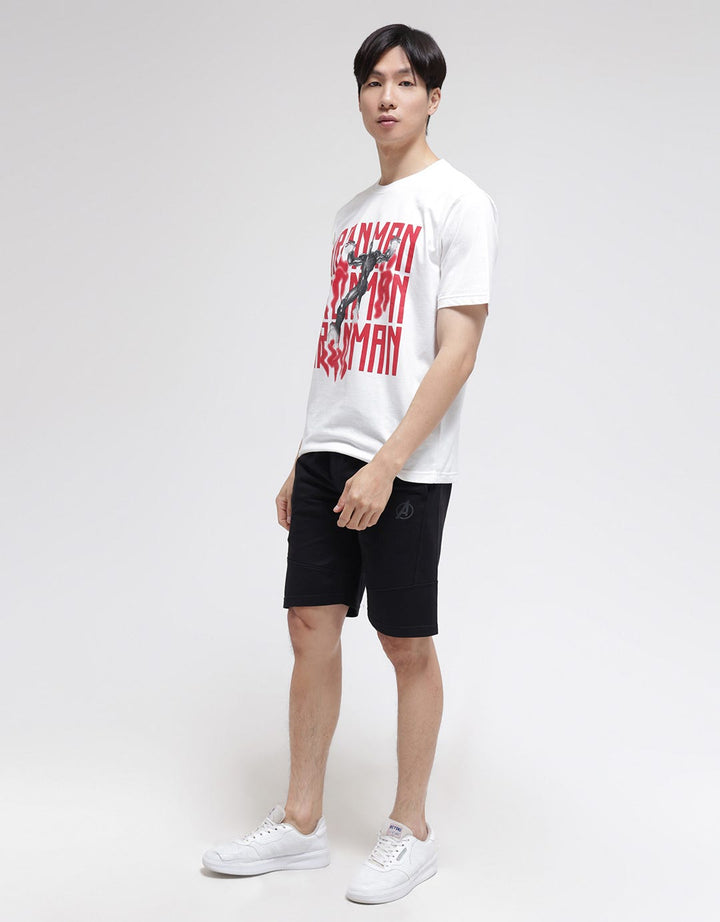 Marvel Avg Zipper Knit Shorts