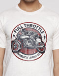 T Zone Print Motor Series Full Throttle Men's T-Shirt