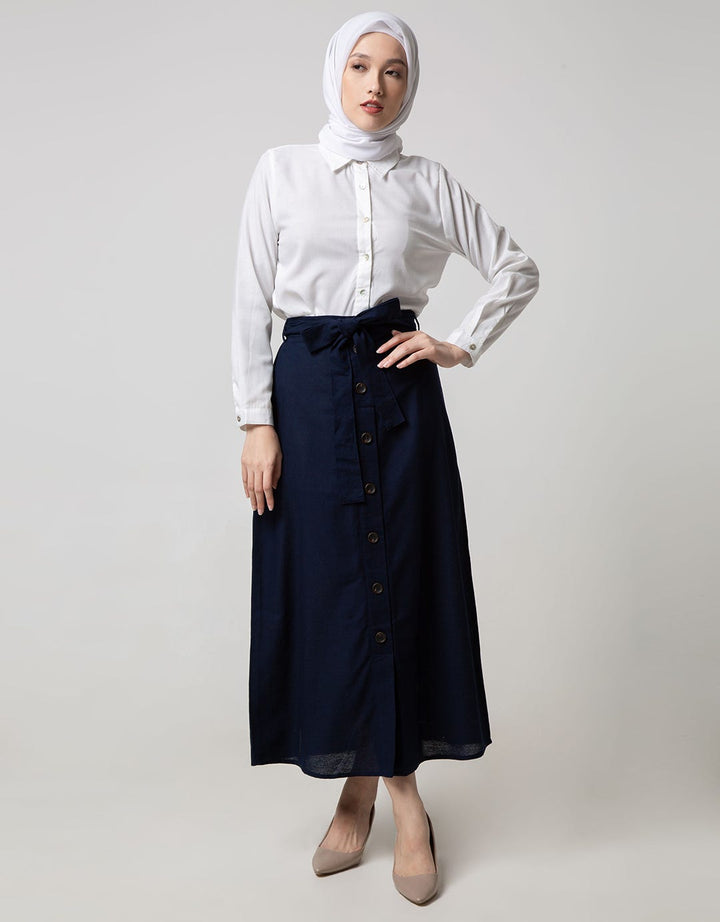 Annisa Rami Horn Button Skirt