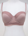 W TRIM NYLON 1/2 BRA