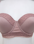 W TRIM NYLON 1/2 BRA