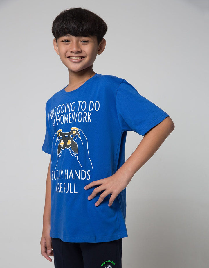 Aero Short Sleeve T-Shirt Print Type Quitar