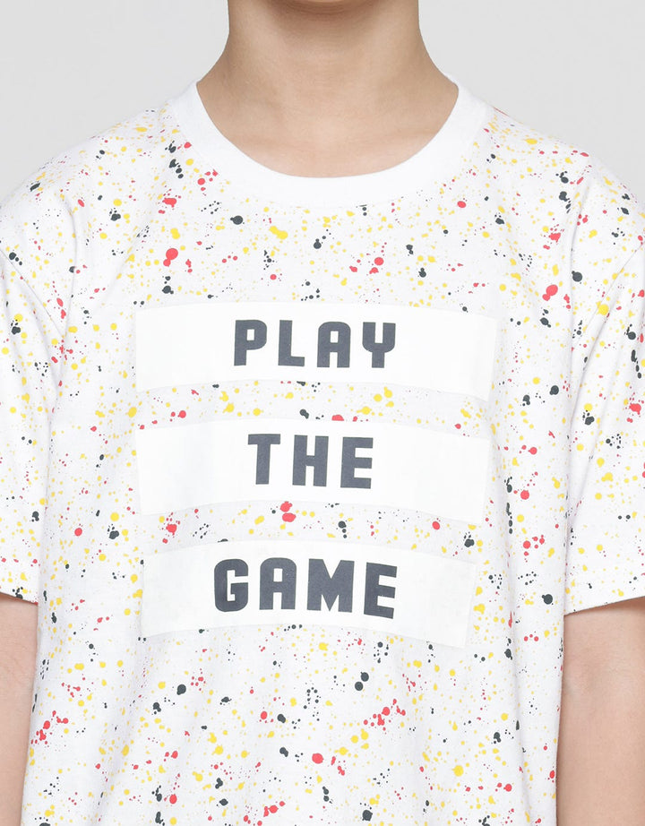 Aero Splash Play The Game Boys Short Sleeve T-Shirt