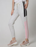 L/P-TERRY-W/STRIPE W