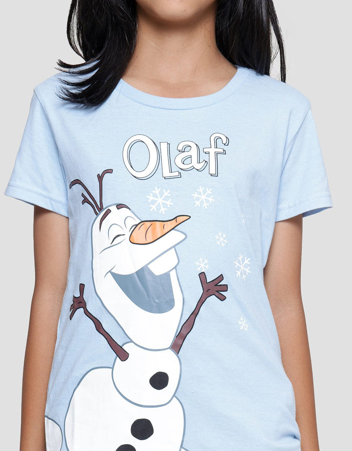 Disney Olaf Print Girls T-Shirt