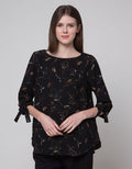 St. Yves Bow Sleeve Blouse Wanita