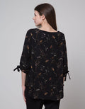 St. Yves Bow Sleeve Blouse Wanita