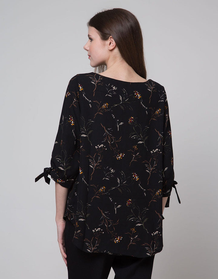 St. Yves Bow Sleeve Blouse Wanita