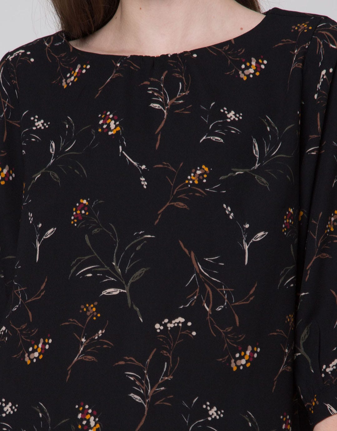 St. Yves Bow Sleeve Blouse Wanita