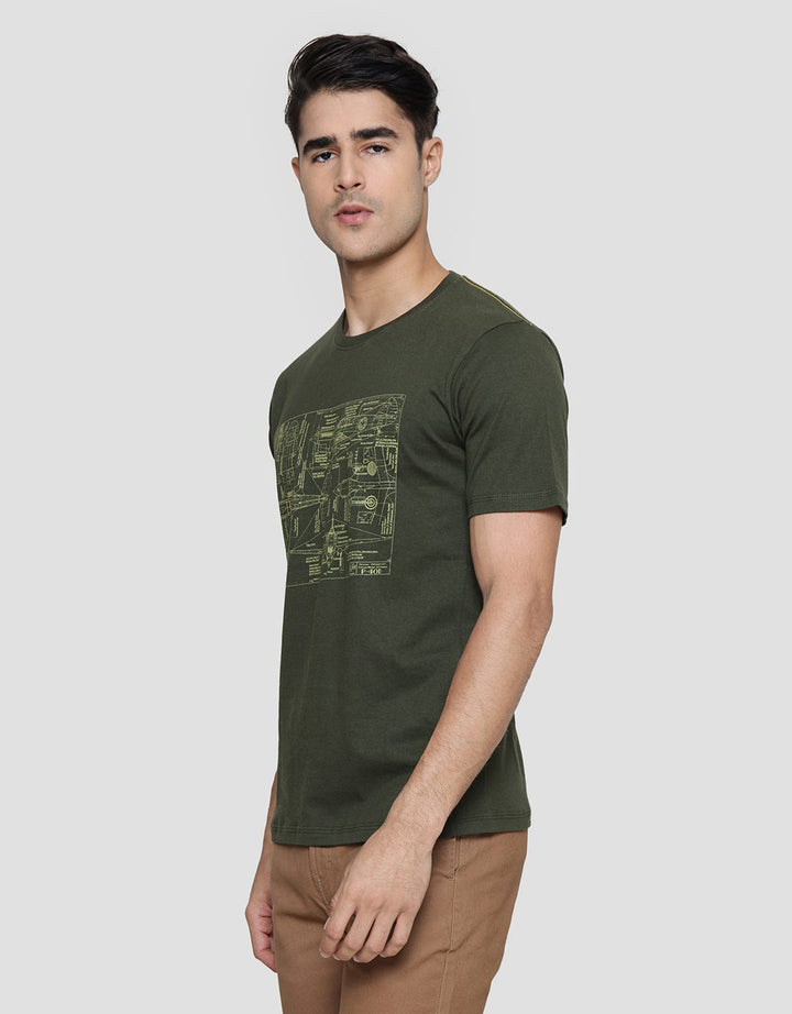 Nevada Round Neck Regular Kaos Pria