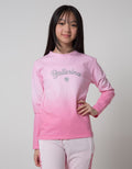 Nevada Long Sleeve Terry Gradasi Ballerina Heart