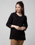 St. Yves 7/8 Sleeve Top Knit Rysp