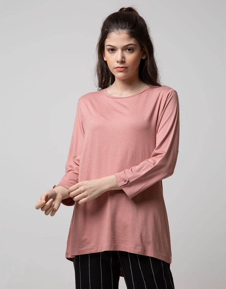 St. Yves 7/8 Sleeve Top Knit Rysp