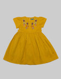 Sweet Miss Bordir Bunga Dress Anak Perempuan