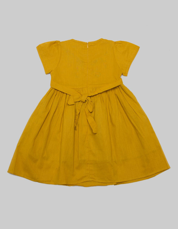 Sweet Miss Bordir Bunga Dress Anak Perempuan