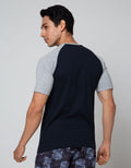 Nevada Short Sleeve Raglan Regular Print Jeans