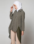 Annisa M Ls Stripe Top