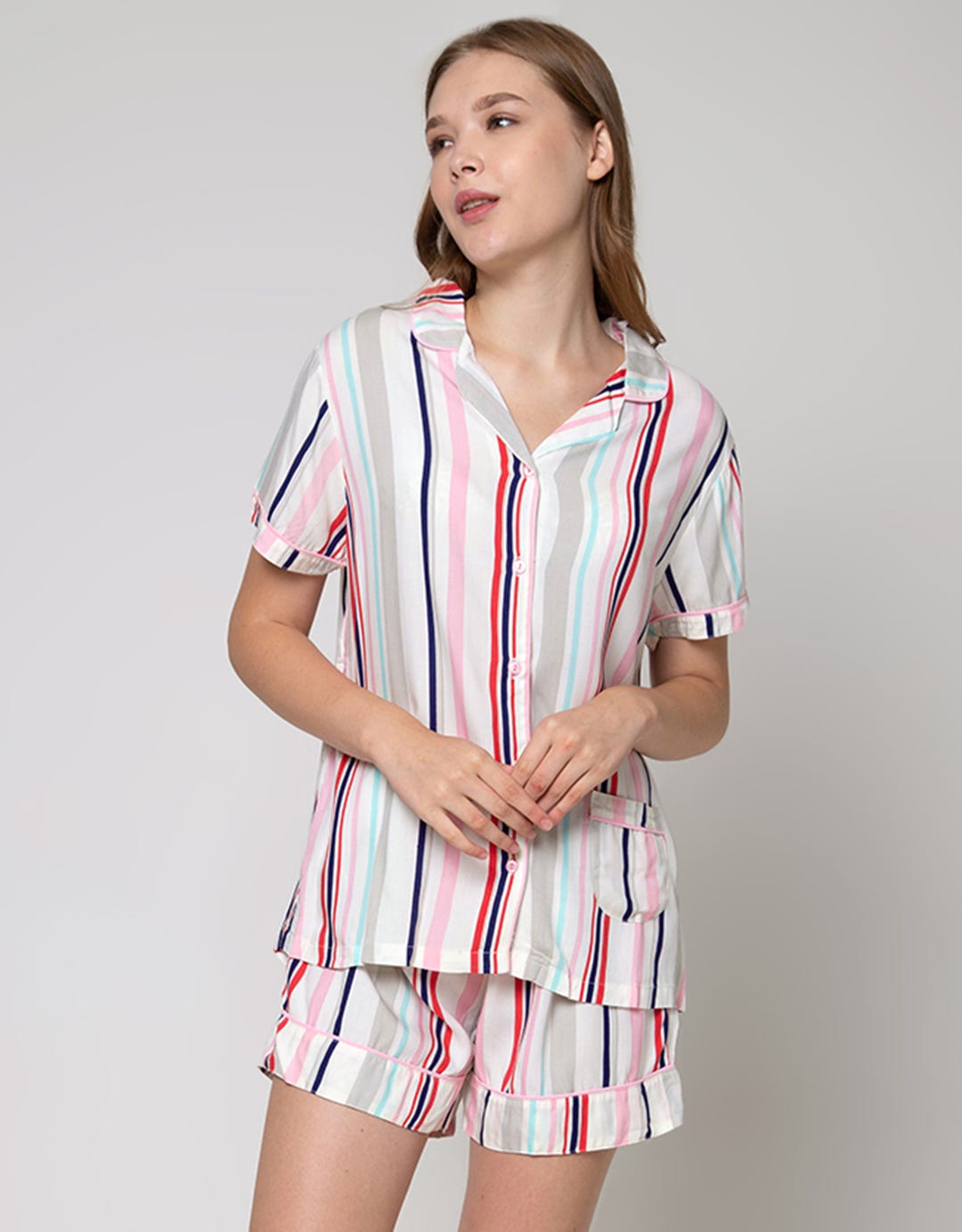 Nevada Stripe Forever Piyama Wanita