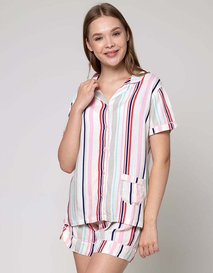 Nevada Stripe Forever Piyama Wanita
