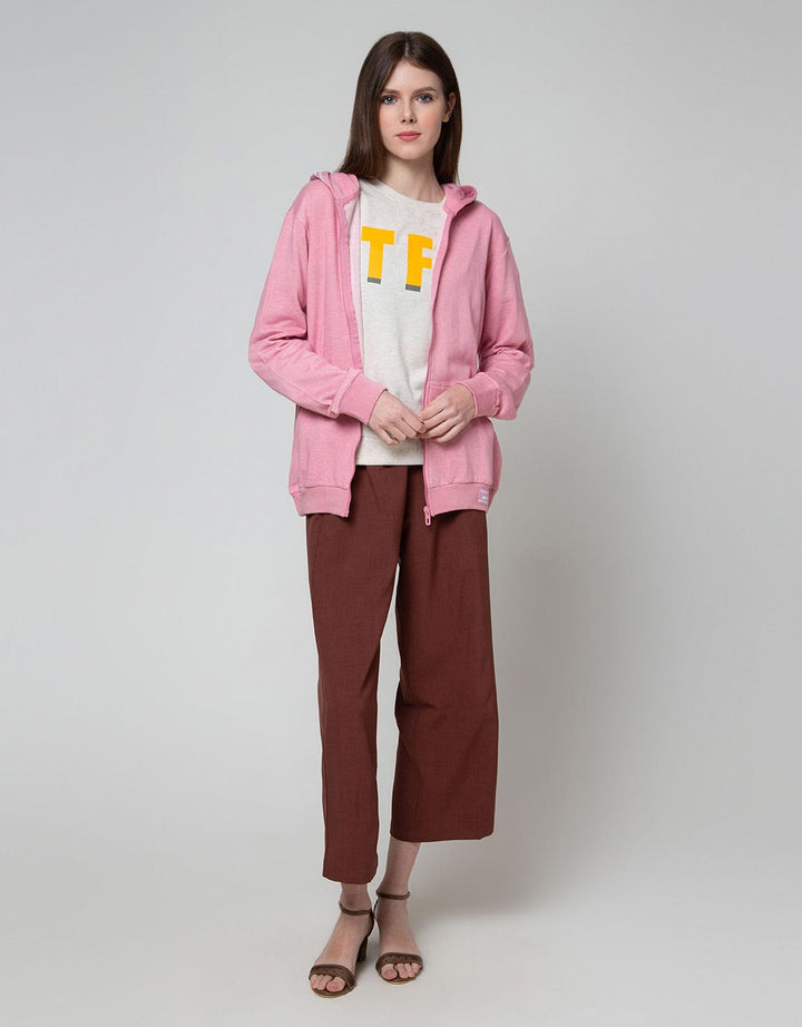 Nevada Baisc Hoodie Jaket Wanita