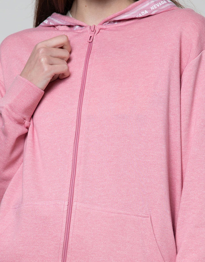 Nevada Baisc Hoodie Jaket Wanita