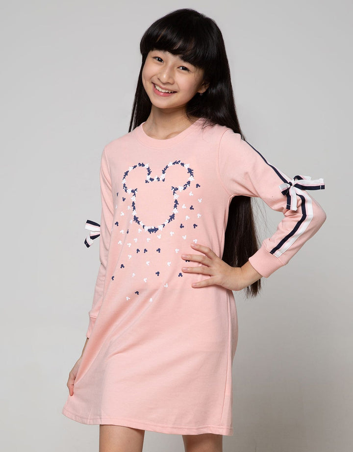LS MIDI DRESS MICKEY