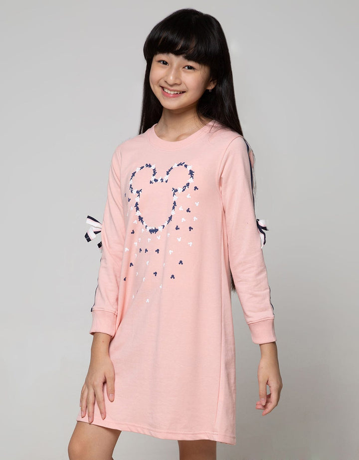 LS MIDI DRESS MICKEY