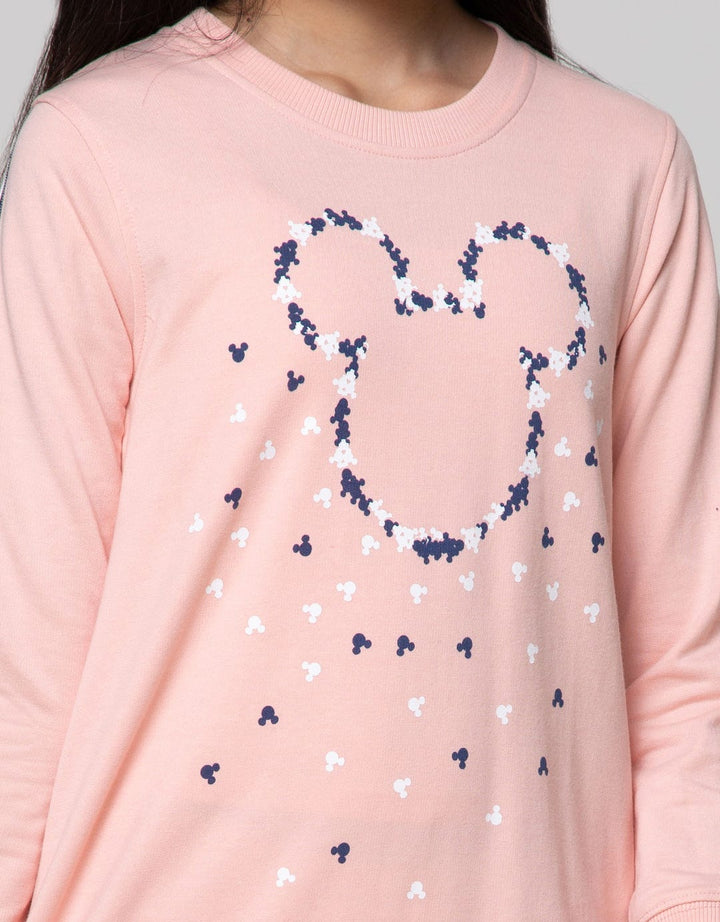 LS MIDI DRESS MICKEY