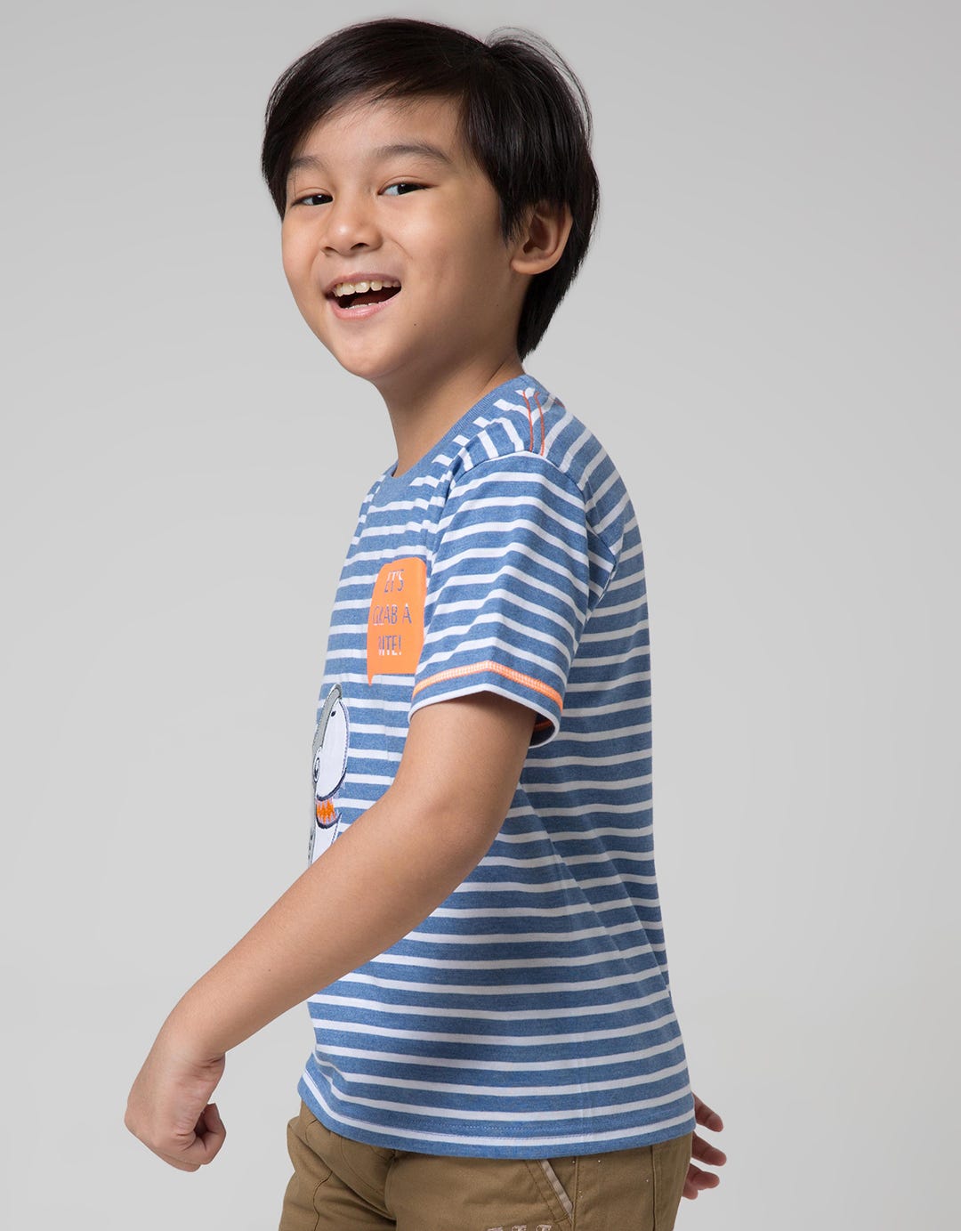 SS TSHIRT FP STRIPE