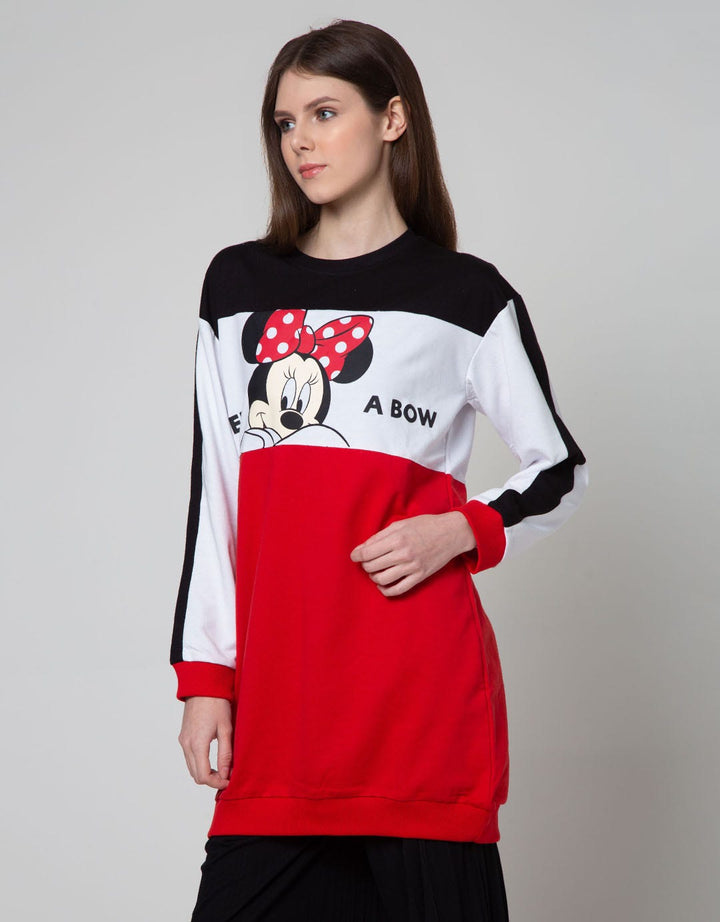 Disney Fress Minnie Peek A Bow Sweater