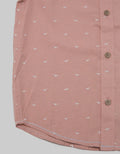 Little M Short Sleeve Bird Print Shirt