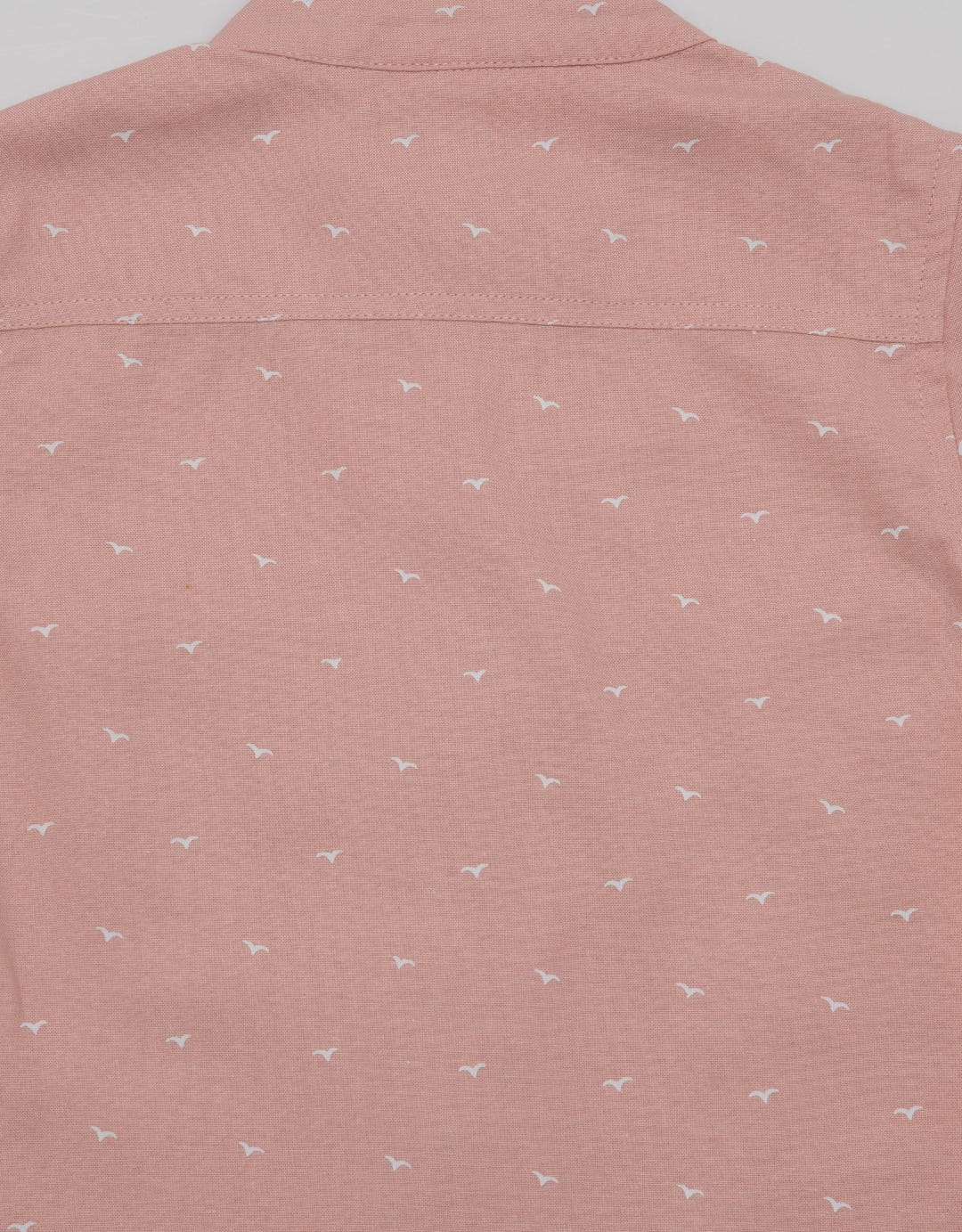 Little M Short Sleeve Bird Print Shirt