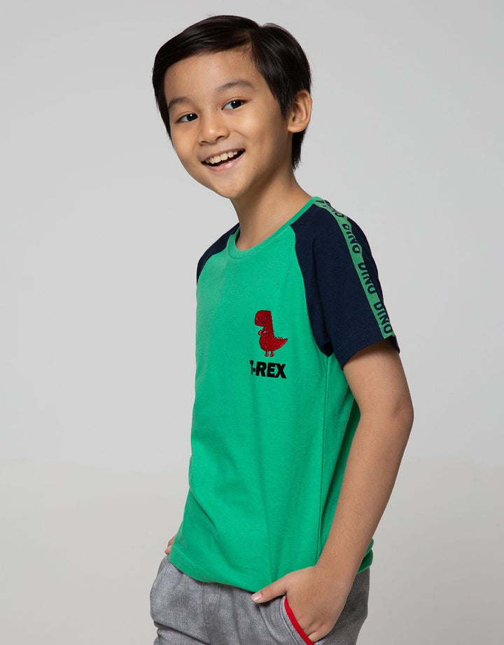 SS RAGLAN DINO FLOCK