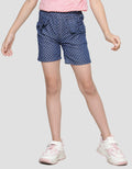 Little M Polka Denim Celana Pendek Anak Perempuan